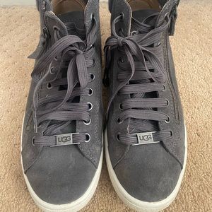 UGG Olive High Top Sneaker